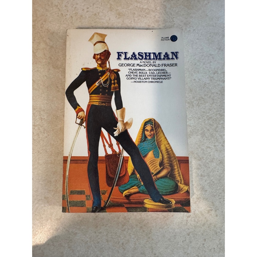 Flashman George MacDonald Fraser Plume Fiction Paperback 1984 1st Printing Book